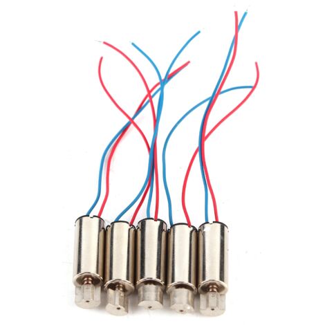 5 Pcs Moteur Vibrant Miniature 7500 tr/min pour Montre Connectée et Gadgets Électroniques