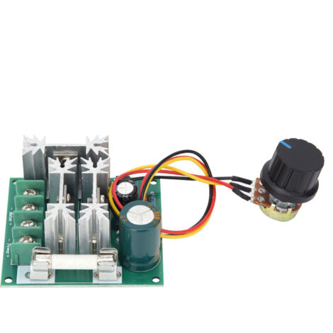 Régulateur PWM DC 6-90V 1000W pour Contrôle de Vitesse Moteur avec Fusible