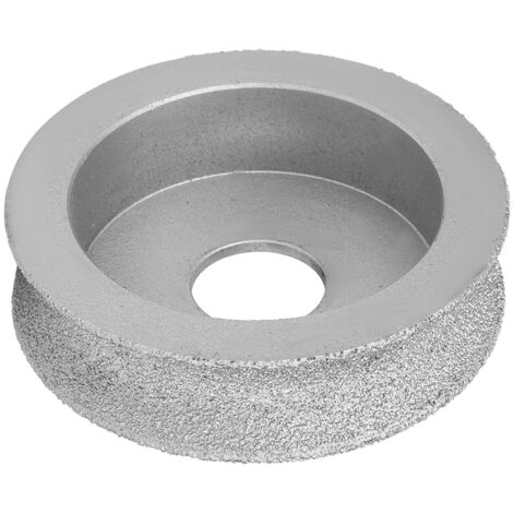 Meule diamantée concave brasée de 73 mm pour pierre, céramique et verre, épaisseur 15 mm (1/5)