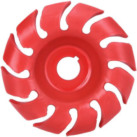 Disque de sculpture sur bois 3,5 pouces pour meuleuse d'angle, fraise 12 dents (1/5)