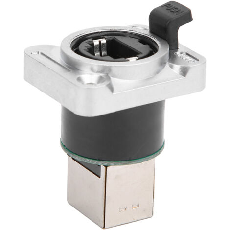 Connecteur RJ45 à 90 Degrés Étanche, Isolant Circulaire en YTRJ45 pour Connectique Aéronautique (1/5)