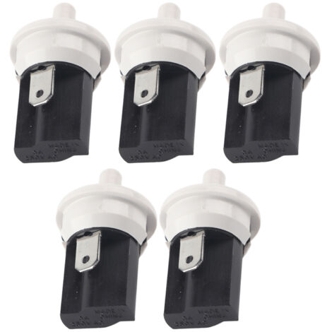 Interrupteurs Momentanés PBS‑35 pour Réfrigérateur, 3A 250V AC, Contact Normalement Ouvert, Lot de 5 (1/5)