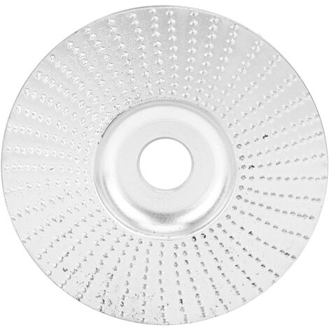 Disque de façonnage 100mm pour sculpture sur bois, meuleuse d'angle argenté (1/5)