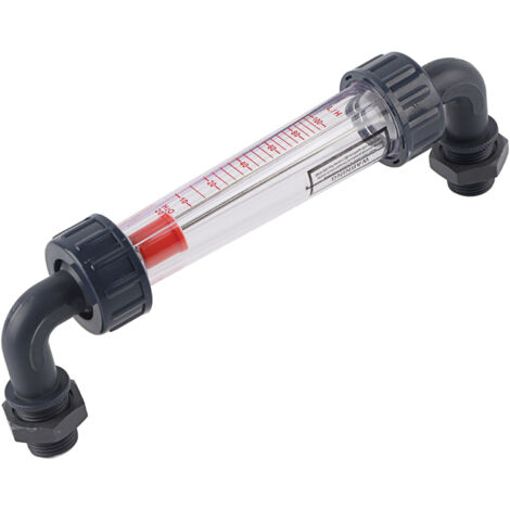 Compteur de débit d'eau LZS-15W, 10-100LPH, raccord fileté ZG1/2 NPT1/2, ABS, pour irrigation et systèmes hydrauliques (1/5)