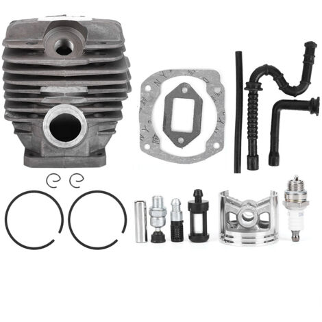 Kit de remplacement pour tronçonneuse Stihl MS360 : cylindre, piston, filtre à essence, joints et durites de réparation. (1/5)