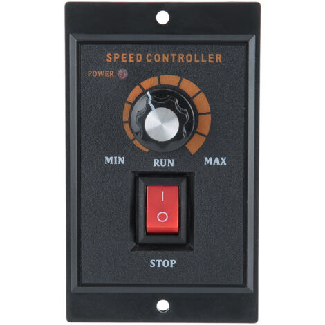 Contrôleur de Vitesse PWM pour Moteur à Aimant Permanent 220V 120W, Régulateur 0-24V DC (1/5)