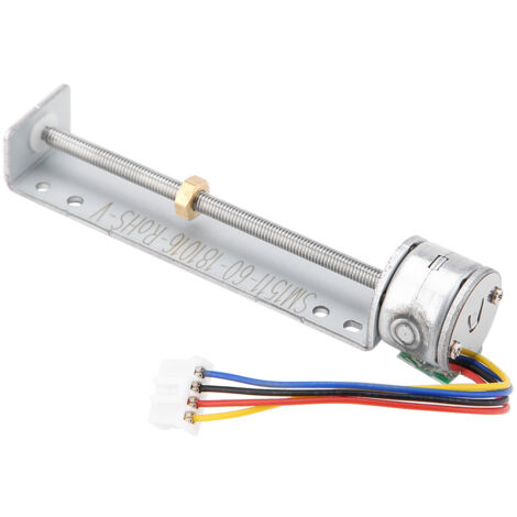 Actionneur linéaire à vis SM1511 avec moteur pas à pas 5V 2 phases, pour systèmes de contrôle précis (1/5)
