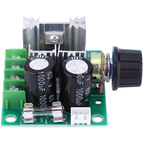 Contrôleur PWM 10A pour Moteur DC 12V-40V avec Commutateur Marche/Arrêt