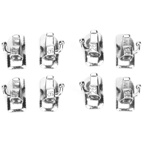 2 Packs de Tubes Buccaux Orthodontiques Adhésifs pour Molaires Edgewise - Fournitures Dentaires (1/5)