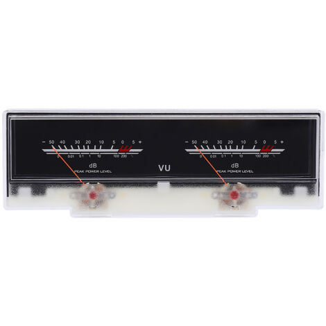 Testeur de Niveau Audio Rétroéclairé pour Amplis Voiture et Maison