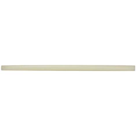 Barre Ronde en Nylon Résistant, Diamètre 20/35mm, Longueur 500mm, Tige Blanche pour Bricolage (35x500mm)