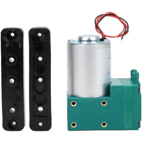 Mini pompe à vide haute performance, débit 10L/min, silencieuse, 12W, alimentation DC12V/DC24V/AC220V, pression -65‑150kPa (1/5)