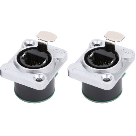 2 Pièces Panneau de Montage PCB RJ45 en Matériau Isolant Ignifuge Résistant (1/5)