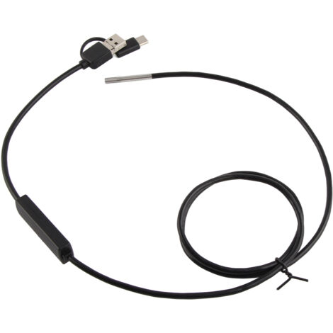 Endoscope 3 en 1 pour Android avec Type-C, Caméra HD 3.9mm Imperméable et Câble de 1m (1/5)