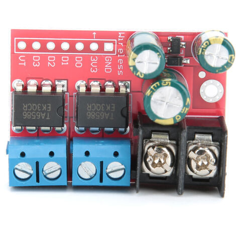 Contrôleur moteur DC 5A, pont H double pour régulation PWM et sens de rotation CW/CCW