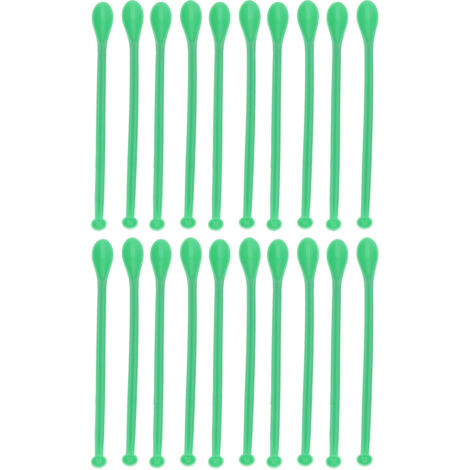 20 unités de cuillères-doseurs en plastique pour prélèvement médical et échantillonnage en laboratoire