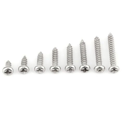 Vis autotaraudeuse inox 304 tête fraisée pour assemblage bois et plastique (1/5)