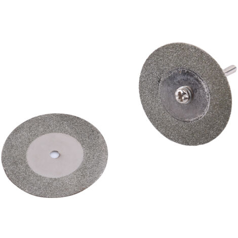 Disque diamanté 10 cm pour meuleuse d'angle + mandrins inclus - Accessoire de coupe et meulage (1/3)