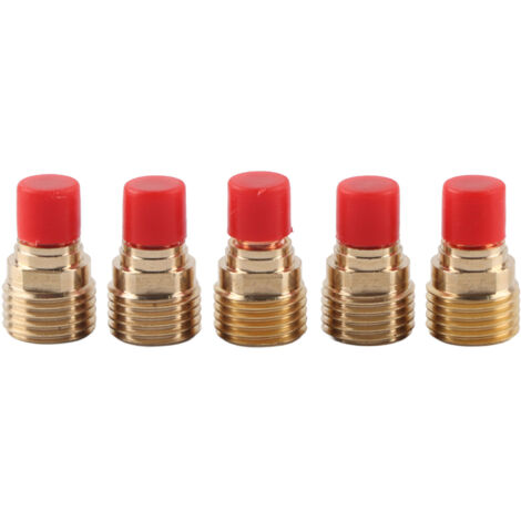 5 pièces collets à lentille 45V44 2,4mm pour torche TIG WP-9/20/25 - pièces détachées soudage (1/5)