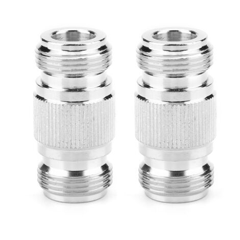 Adaptateur RF Double N Femelle, Connecteur Coaxial Type N pour Équipements de Test Haute Fréquence (1/5)