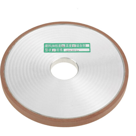 1Pc Disque Diamant Résine 150x32x10mm Grain 180 pour Affûtage et Polissage Métal (1/5)