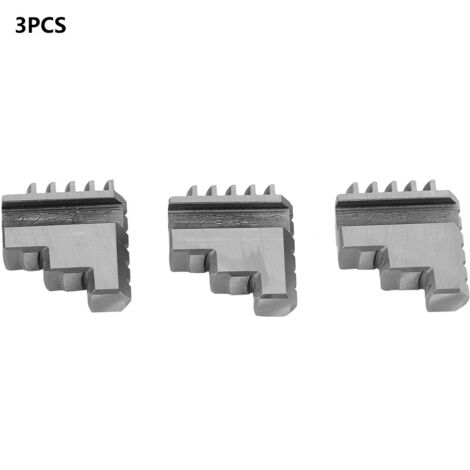 Mâchoires intérieures K11-80 pour mandrin autocentrant, 3 pièces pour tour à métal, accessoire d'usinage (1/5)
