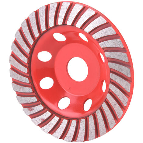 Disque diamant 125mm pour béton et pierre - Meule à segments pour coupe ...