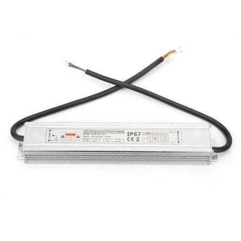 Bloc d'alimentation étanche 24V 60W pour éclairage LED extérieur IP67