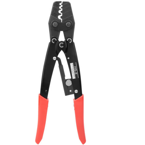 Pince à sertir à cliquet professionnelle pour câbles et connecteurs, robuste et durable (1/5)