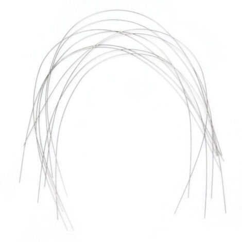 Arc Orthodontique NiTi Super Élastique 0.018 - 10 Pièces Fournitures Dentaires (1/5)