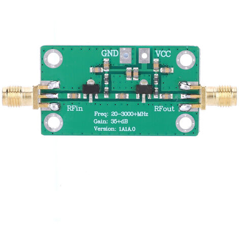 Amplificateur RF Large Bande 20-3000MHz, Gain 35dB, Module à Faible Bruit pour Composants Électroniques (1/5)