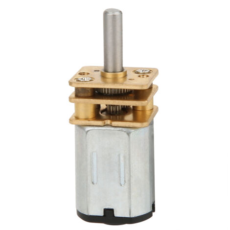 Moteur Réducteur 6mm en Métal Silencieux à Couple Élevé 600-2000RPM DC6V (1/5)