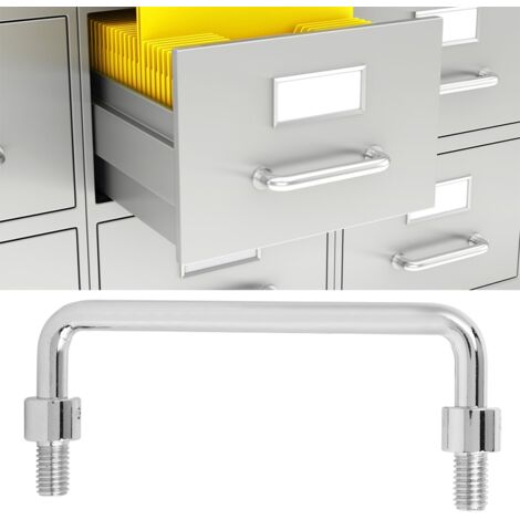 Poignée de Porte Rétractable en Inox 120mm pour Meubles et Fenêtres