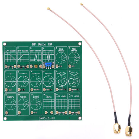 Kit de Test RF avec Analyseur Vectoriel, Module de Démonstration avec Filtre et Atténuateur Intégrés (1/5)