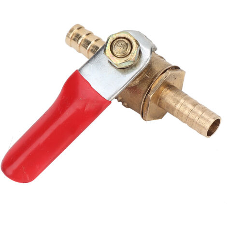 5 Pièces Raccord à Bille en Laiton Double Embout pour Tuyau d'Air 6mm (1/5)