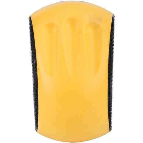 Disque abrasif 150mm avec bloc de ponçage manuel pour ponçage précis (1/5)