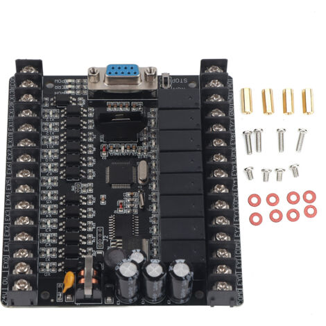 Carte contrôleur programmable industriel FX1N‑20MR, téléchargeable en ligne, avec fonction de surveillance (Type C) (1/5)
