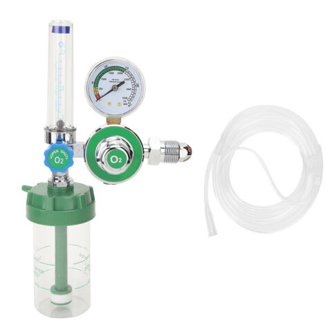 Régulateur de débit d'oxygène médical WX YQ-02 avec manomètre et raccord G5/8
