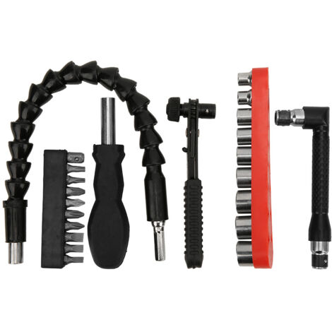 23 Pièces Embouts de Tournevis Magnétiques pour Perceuse sans Fil - Acier Carbone Flexible (1/5)