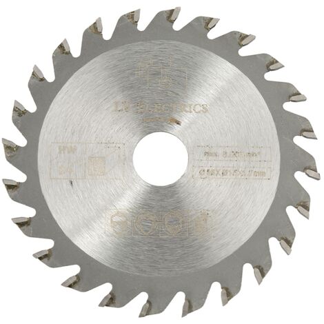 Disque de coupe carbure 85mm pour bois, 24 dents, compatible outil rotatif (1/5)