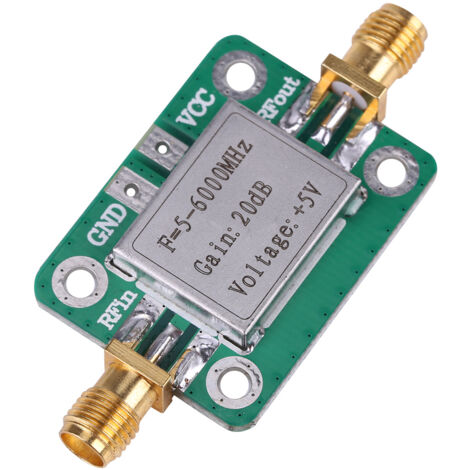 Amplificateur RF 20dB Large Bande pour VHF UHF 5MHz à 6000MHz (1/5)