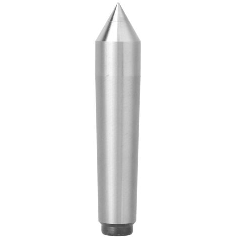 Pointe Fixe en Carbure MT3-F112 pour Tour, Cône Morse 60° (1/5)