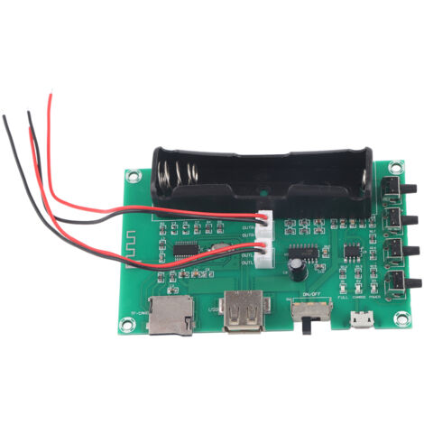 Amplificateur Audio Bluetooth XH-A150 10W, Carte Amplification Stéréo Rechargeable pour Haut-Parleurs (1/5)