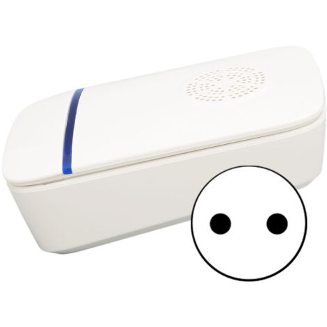 Répulsif Ultrason Anti-Nuisances Silent, Blanc ABS - Pour Maison/Bureau/Hôtel, 90-250V, Prise Européenne (1/5)
