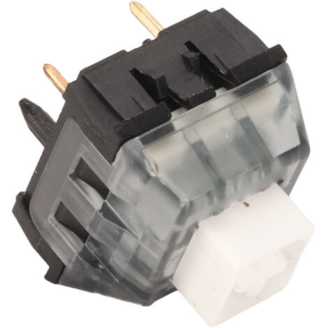 30 interrupteurs mécaniques étanches rétroéclairés pour clavier gaming DIY, boîtier noir, bouton blanc (1/5)