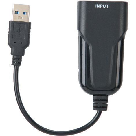 Boîtier de capture vidéo USB 2.0 HDMI vers 1080P, enregistreur pour PC Windows (1/5)