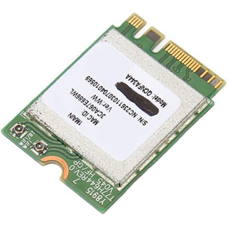 Carte WiFi M.2 Dual Band 2.4G/5G 1200Mbps 802.11AC pour PC, Module Réseau Gigabit NGFF (1/5)