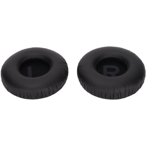 Coussinets de remplacement en mousse mémoire pour casque audio Tune600 BTNC, T500BT, T450, T450BT, JR300BT - Noir (1/5)