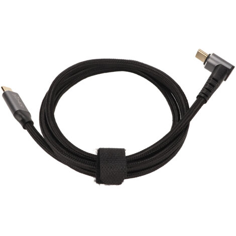 Câble USB-C 90° 4K 60Hz PD 100W, Compatible Steam Deck, Charge Rapide, 1m, Type-C 3.1 Gen2 (1/5)