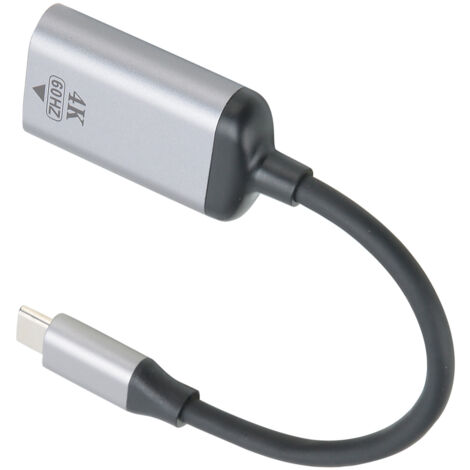 Adaptateur DisplayPort vers USB Type-C Mâle, Câble de Conversion Vidéo Haute Définition (1/5)